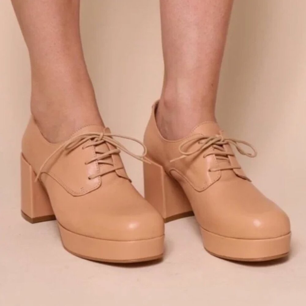 Intentionally Blank Albany Platform Oxford Shoes